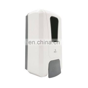 CE ROHS wall mounted manual liquid foam soap spray 1200ml gel antibacterial hand sanitizer dispenser 1000ml