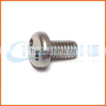 China supplier button head stainless anti-theft screw