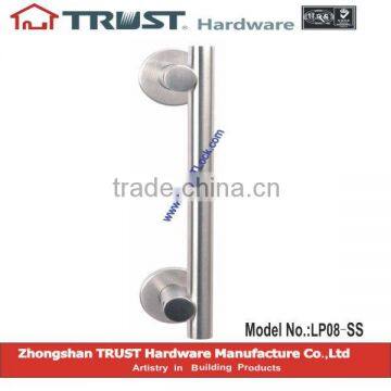 LP08:TRUST 304 Stainless steel Door pull handle For Passage