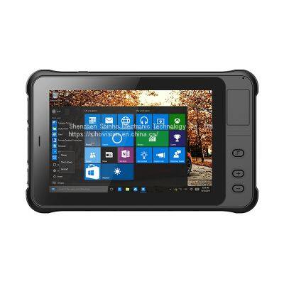 Rugged Tablet Computer 7 Inch Windows Rugged With Nfc Scanner Barcode Fingerprint