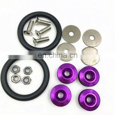 Rear or Front Bumpers Quick Release Fasteners With Different Color