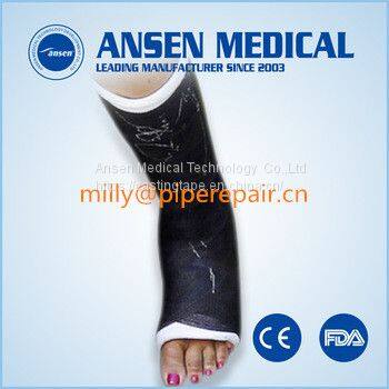 Factory Price Waterproof Orthopedic Fiberglass Casting Tape Medical Bandage photo-5