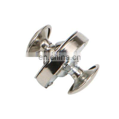 14mm Cap Eyelet Fastener Button Double Rivet Magnetic Snap