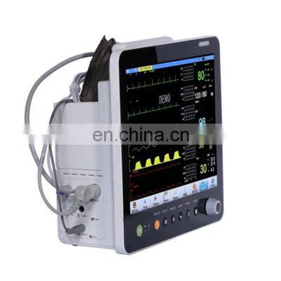 CE Approved Cheapest Price of 6 Parameters ICU Cardiac Monitor With Wifi Function