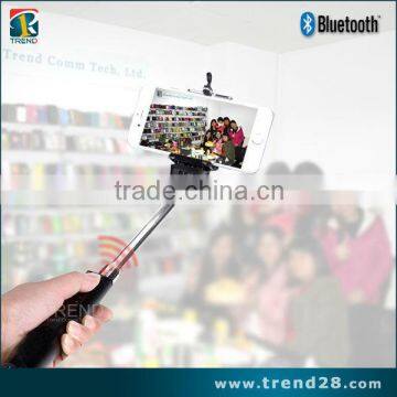 extandable hand held monopod connect with phone holder