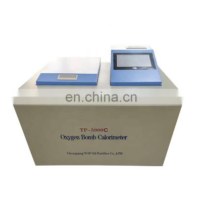 High Accuracy Calorific Value Method  Lab Oxygen Bomb Calorimeter ASTM D240