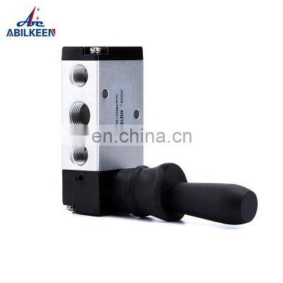 Best Sale 4H Series Pneumatic 3/2 Way Normally Closed 4H210-08 4H310-10 Manual Pull Hand Control Valve photo-4