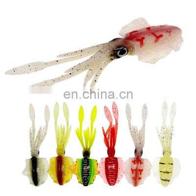 Top quality 15cm 20g Squid soft fishing lure saltwater fishing freshwater fishing