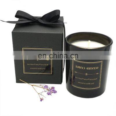Private Label Wholesale Custom, Natural Scented Candle Aromatherapy Jar Soy Wax Candle/ photo-5
