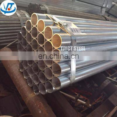 Hot Dipped Galvanized Steel Pipe 1 inch 5.8m 6m length GI Tube GI Steel Pipes