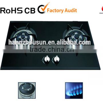 Gas Stove with tempered glass