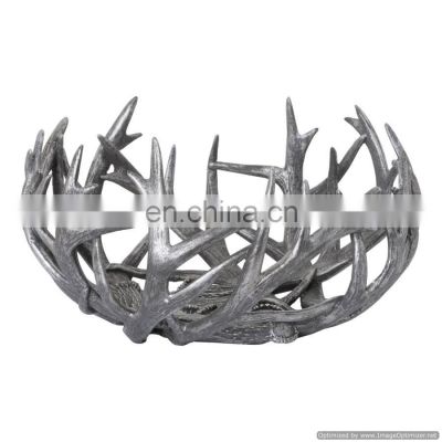 aluminium deer horn bowl