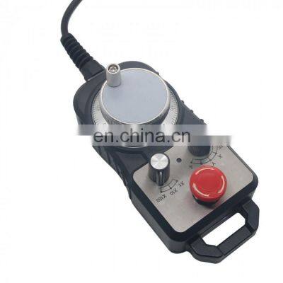 Universal CNC 4 Axis MPG Pendant Handwheel & Emergency Stop for Siemens GSK photo-3