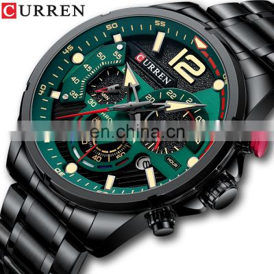 Factory Men Wristwatch Luxury Stainless Steel Male Wrist Mens Waterproof Watch Sports Quartz Watches