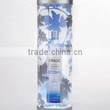 promotional bottle display with OEM design, with LOGO