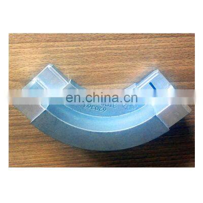 OEM aluminum fillet joint die casting hardware round corners for doors and windows profile