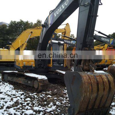 South Korea made Cheap used Volvo EC210BLC excavator crawlered 21ton tracked digger  in Shanghai low price