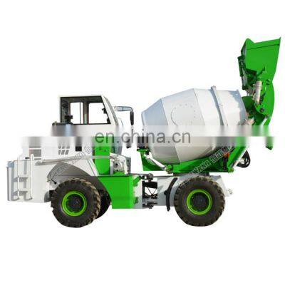 HW mobile self loading concrete mixer truck 3M3 cubic meter