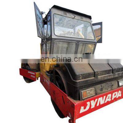 New Arrival Used Road Soil Compactors Dynapac CC421, Double Drum High Working Efficiency Construction Machinery for Sale photo-2