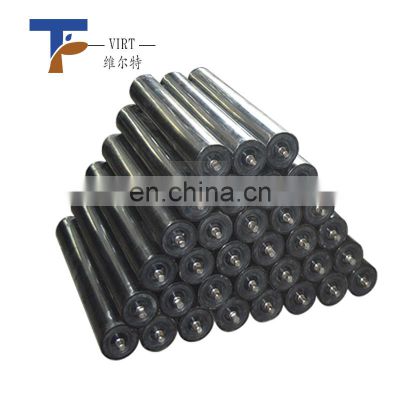 uhmwpe plastic pipe belt conveyor idler roller Dia.159*1800mm