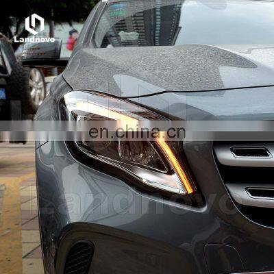 Landnovo Full LED Headlight Headlamp Assembly for Mercedes Benz GLA Class 2015-2019 W156 Head Lamp Light