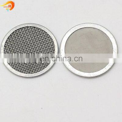 Customized Stainless Steel Round Metal Rimmed Filter Disc