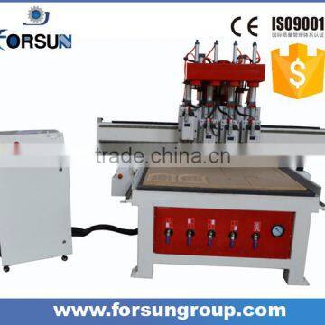 China Supplier Mdf Cutting Power Wood Cnc Router Multi Spindle Machine for Door Furniture photo-6