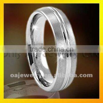 popular jewelry fashion tungsten wire rings for unisex