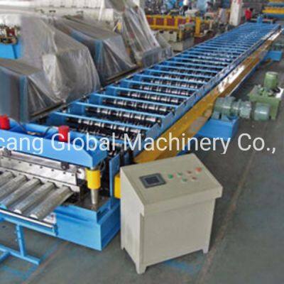 Automatic High Speed PPGI PPGL Steel Roof Deck Roll Forming Machine photo-3