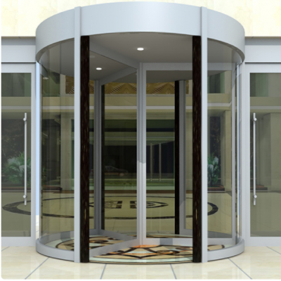 Customized Aluminum Profile Modern Waterproof Aluminum Revolving Exterior Pivot Door photo-5
