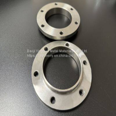 Customized standard Gr1 titanium flange manufacturer