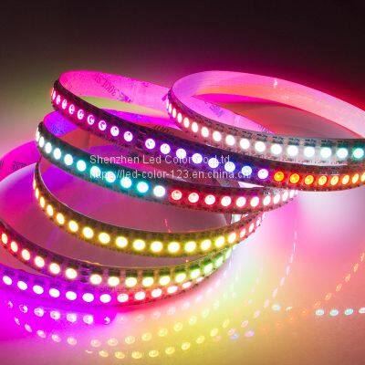 144leds/M 43.2W/M WS2812B LED Pixel Strip 4 IN 1 RGBW Landscape Lights Digital Led Strip Lights photo-4