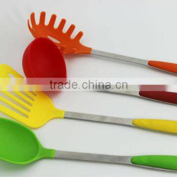 Colorful 7 Pieces Stainless Steel Cooking Utensil Set