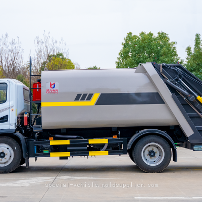 T3 Huashen 10-square compression garbage truck