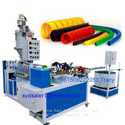 Hydraulic Spiral Wrap Hose /Cable Wire Spiral Wrap Sleeve Making Machine