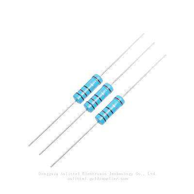 MF Resistor 0.5W 0.25W 1W 2W 3W 5W 0.1R To 10Mohm Resistance Customizable Metal Film Resistor photo-3
