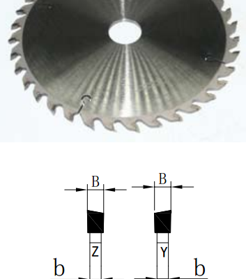 Diamond edge sealing machine saw blade
