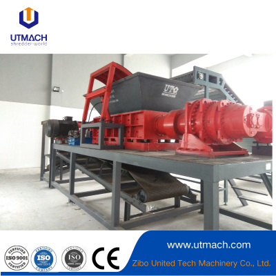 Unrelenting Shred Force and Material-Demolishing Double Shaft Shredder photo-3