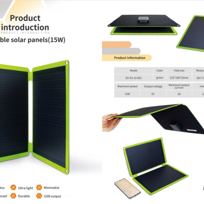 Portable Solar Panels (15W)