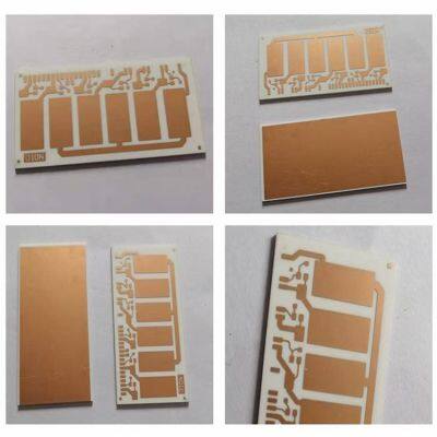 PCB en céramique au cuivre épais en céramique d'alumine à 2 couches