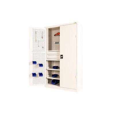 Heavy Tool Cupboard Workshop 2 Doors Tools Storage Cabinet Drawer Safety Storage Tool Cabinets photo-2