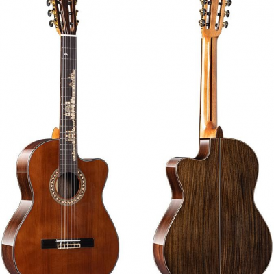 Caravan Wholesale OEM Customized OTIS CN-Castle 39Inch Classical Guitar (10-Year Solid Red Pine Top, Rosewood Back&Sides)