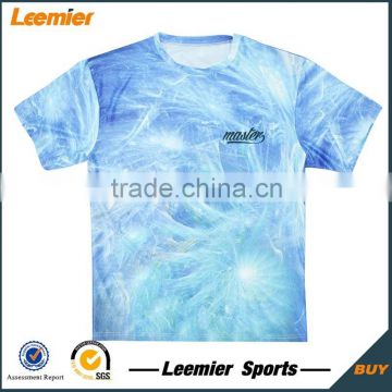 Custom digital printing cheap price running sports tshirts