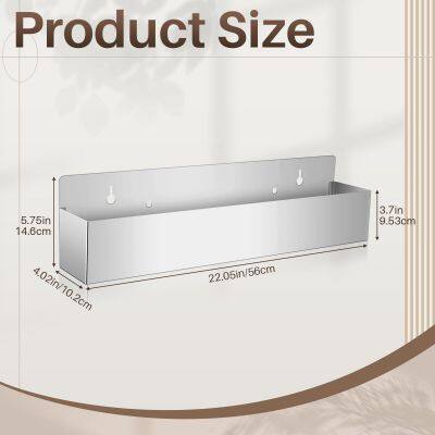 Single-speed Guide Rail Stainless Steel Wine Bottle Rack, Wall-mounted Spray Bottle Rack, Beverage Rack for Bar Use. photo-3