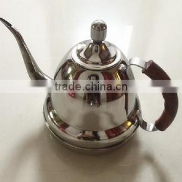 Factory cheap stainless steel coffee pot with plastic handle