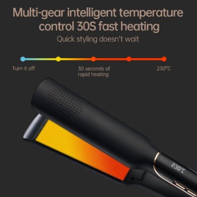 New Hair Care Roll/straight Dual-use Clamp With Multiple Temperature Control Straight Clamp/curved Clamp for Men's Straight Hair（Wechat:13510231336） photo-4