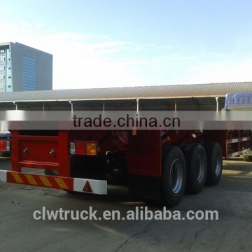 2015 factory price 3 axle 30 ton flatbed semi trailers for sale