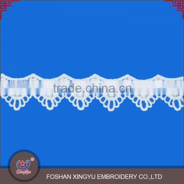 Factory Direct Supply Hot Selling Eyelash Chemical Border Lace Trim Neck/collar Design for Ladies Suit Quality Choice photo-2