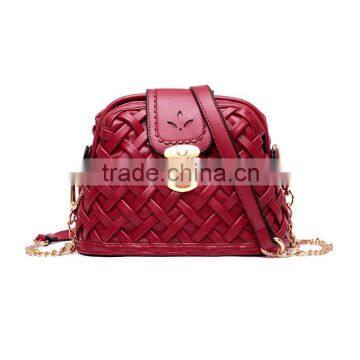 Fashion Weave Retro Shoulder Bag Cross Body Handbag Messenger woman hand bag