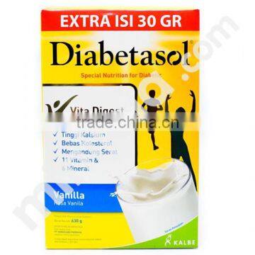 Diabetasol Nutrition for Diabetic with Indonesia Origin